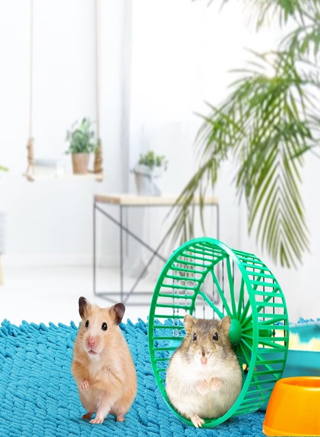 WRINGKIT 6 Pack Guinea Pig Mats, 16 x 24 Inch Guinea Pig Cage Liner, Washable Fleece Bedding Pee Pads, Non-Slip Animal Sleeping Mat for Bunny, Rabbit, Hamster, 6 Colors - Image 5